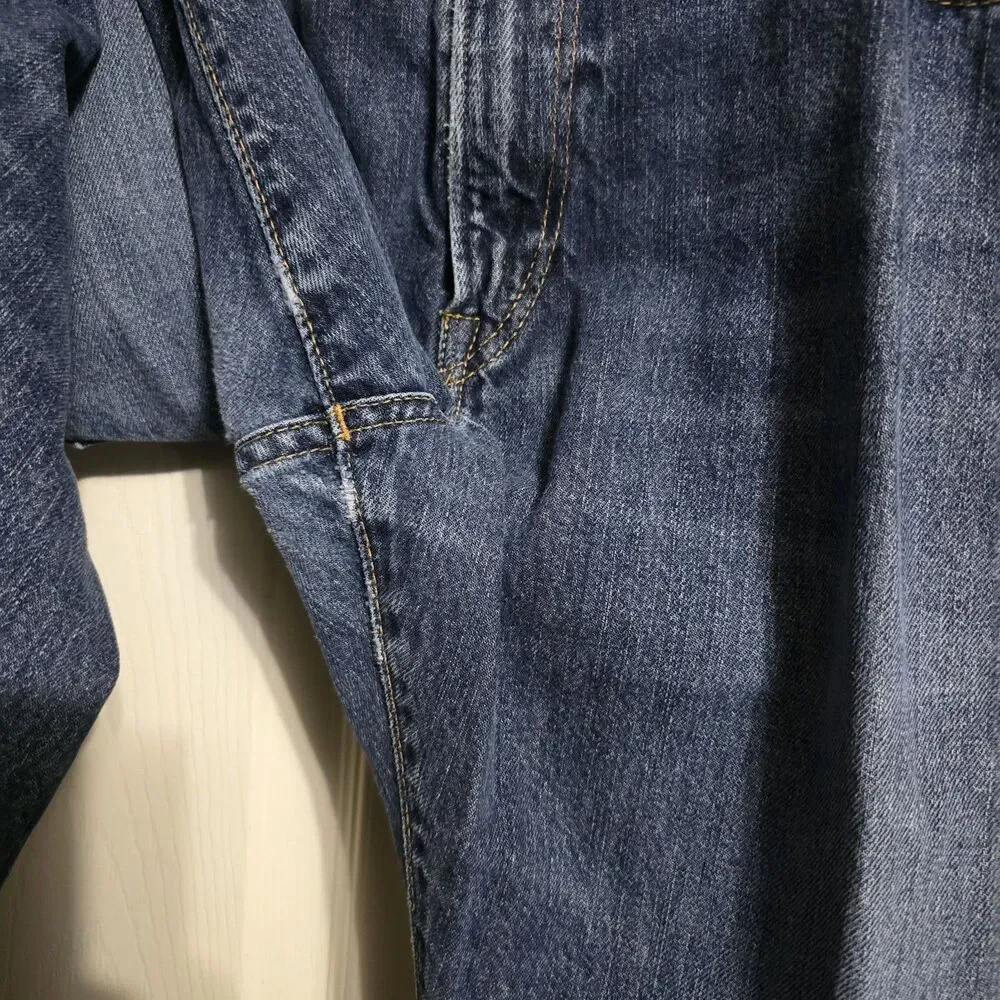 Polo Ralph Lauren Hampton Relaxed Jeans Mens 36x34 Blue Straight Leg Denim
